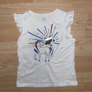 Zelebrace Unicorn Star Tee (Flared Arms)